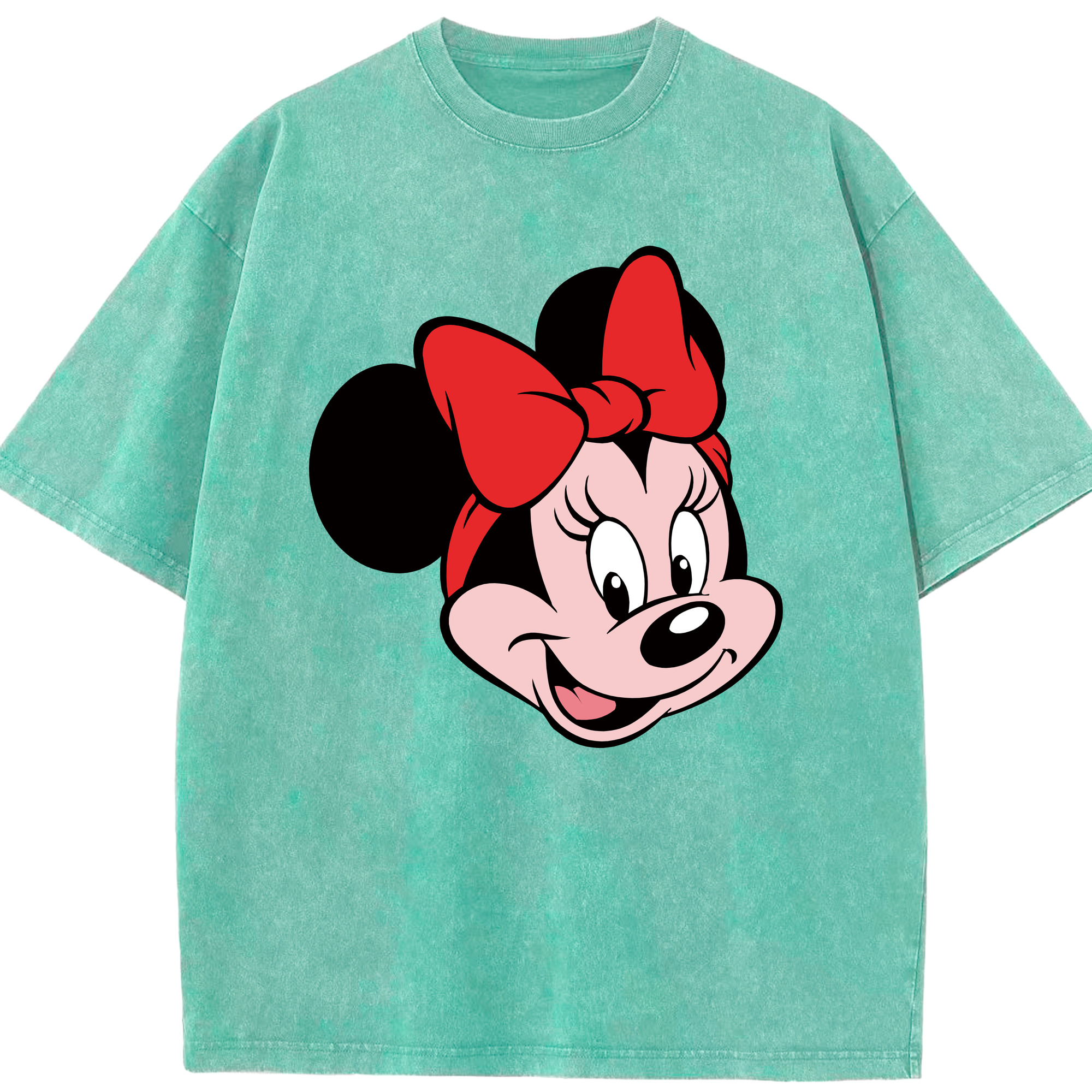 （画像用） ミッキーマウス Mickey Mouse 綿100% ヴィンテージ風 半袖Tシャツ（フロントプリント）
